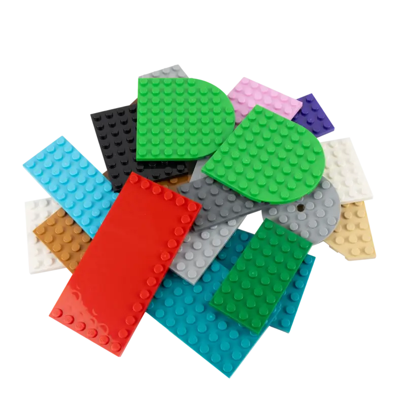 LEGO® Bauplatten Set Bunt Gemischt – 100x Kreativität Entfesseln | Individuell & Neu!