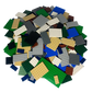LEGO® Platten Bauplatten Bunt Gemischt NEU! Menge 50x