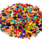 LEGO® Riesen Kindergartenpaket Bausteine - 10.000 Bunte Steine für Kreativen Spielspaß | Individuell Gemischte Sets