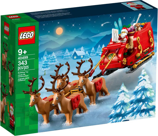 LEGO® Schlitten des Weihnachtsmanns - 40499 NEU! | Magische Festtagsfreude mit 343 Teilen für die ganze Familie