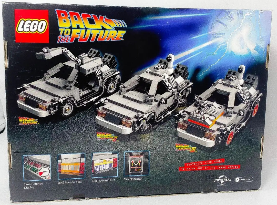 LEGO® Set Ideas DeLorean Zeitmaschine - 21103 NEU! Teile 401x