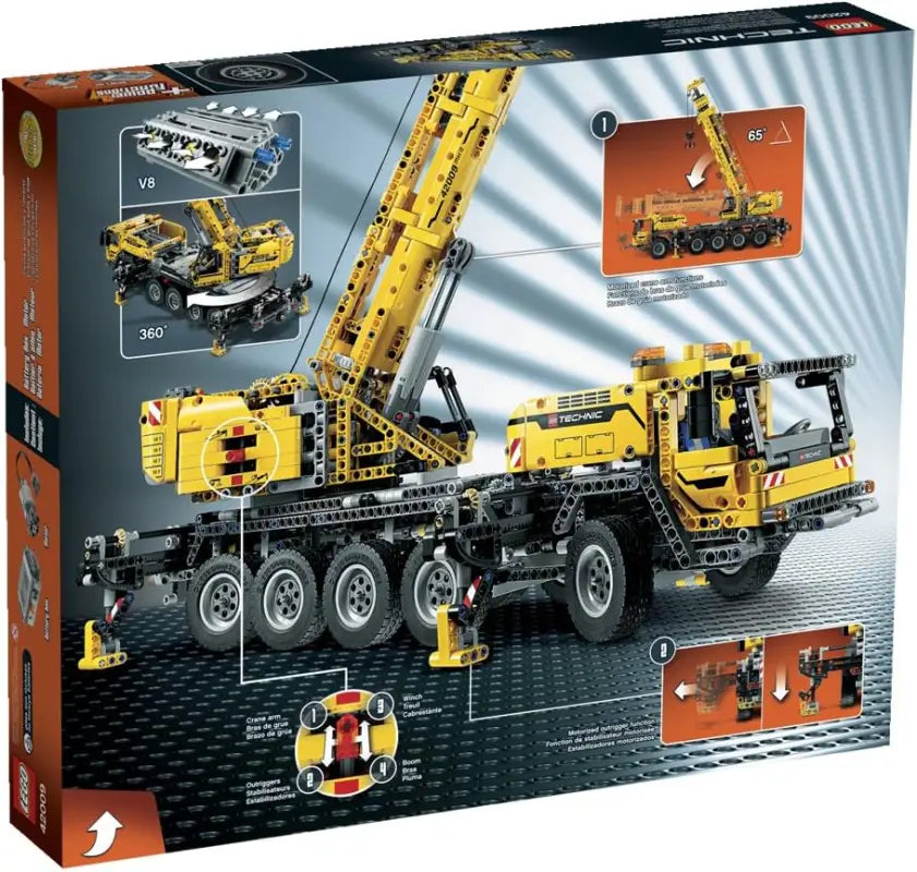 LEGO® Set Technic Mobiler Schwerlastkran - 42009 NEU! Teile 2606x