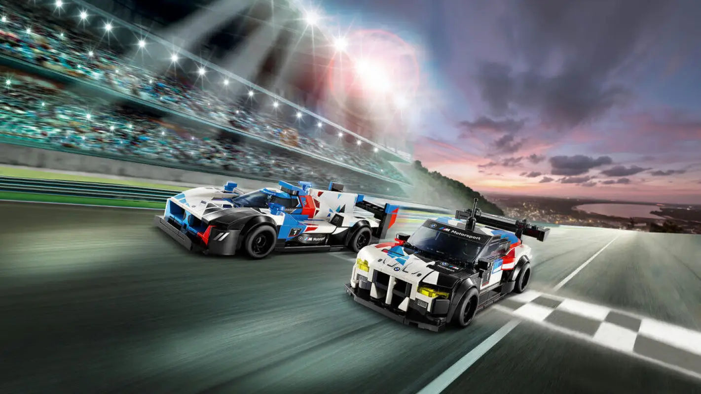 LEGO® Speed Champions BMW M4 GT3 und M Hybrid V8 Rennwagen - 76922
