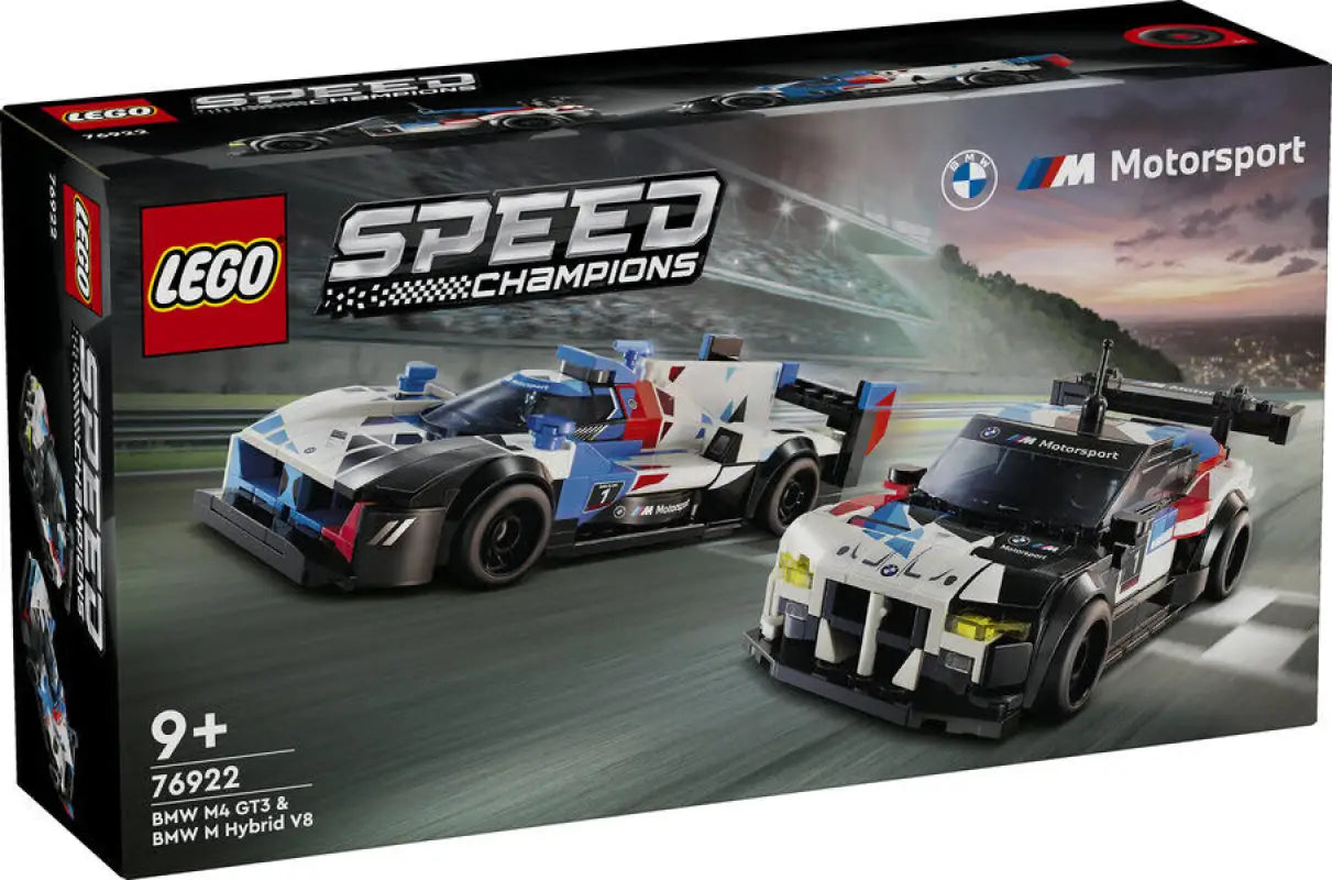 LEGO® Speed Champions BMW M4 GT3 und M Hybrid V8 Rennwagen - 76922 NEU! Teile 676x