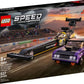 LEGO® Speed Champions Mopar Dodge//SRT Dragster & 1970 Dodge Challenger - 76904 | Rasante Bau-Action mit 627 Teilen