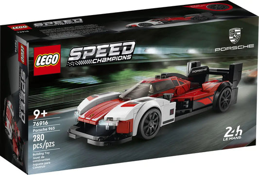 Entfesseln Sie den Rennsport: LEGO® Speed Champions Porsche 963 - 76916 NEU! | 280 Teile purer Adrenalinspaß