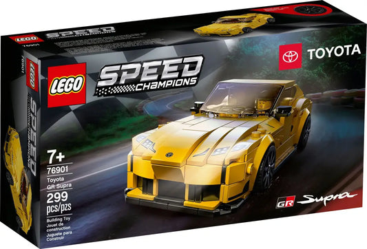 LEGO® Speed Champions Toyota GR Supra - 76901: Erlebe Rennsport-Action pur! NEU mit 299 Teilen!