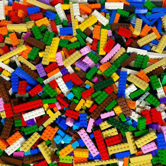 LEGO® Steine Hochsteine Bunt Gemischt 300 gr. ca. 250 NEU! Menge 250x
