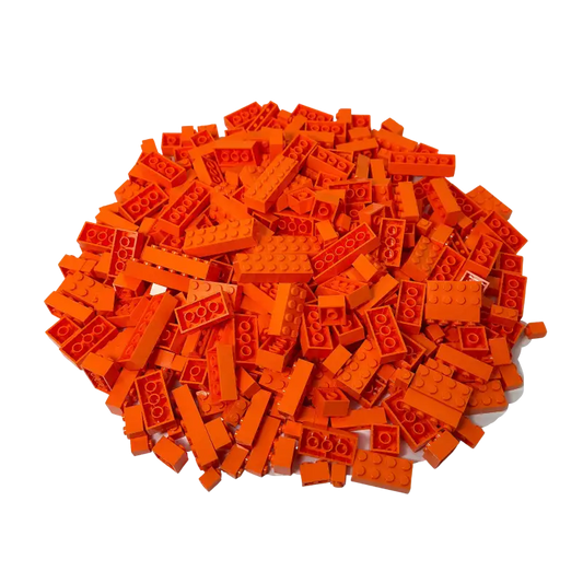 LEGO® Steine Hochsteine Orange NEU! Menge 100x