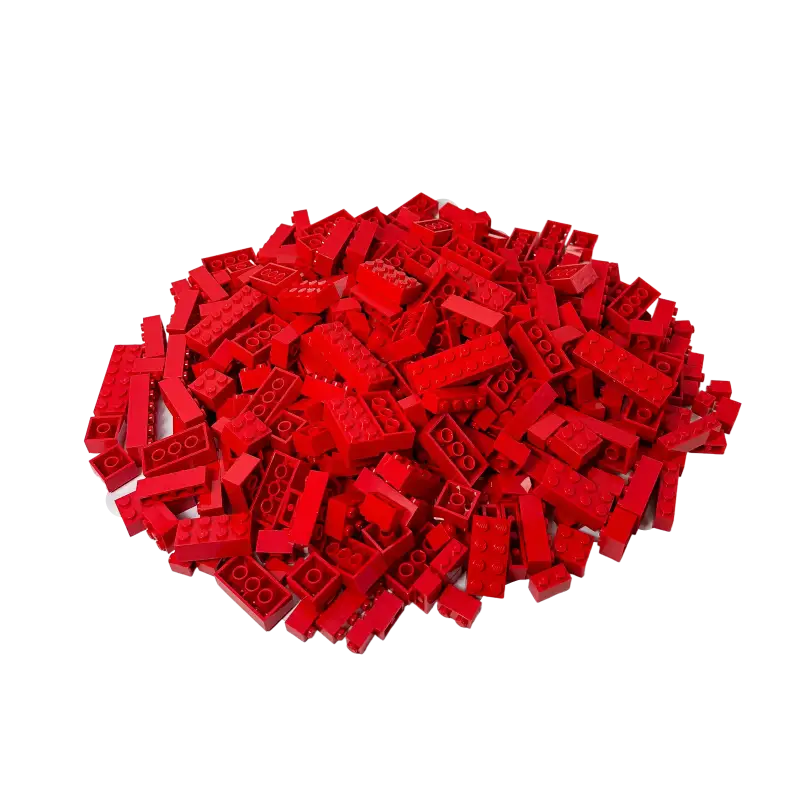 LEGO® Steine Hochsteine Rot NEU! Menge 250x