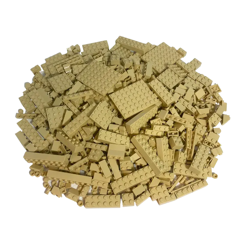 LEGO® Steine Sondersteine Hellbeige Gemischt NEU! Menge 100x
