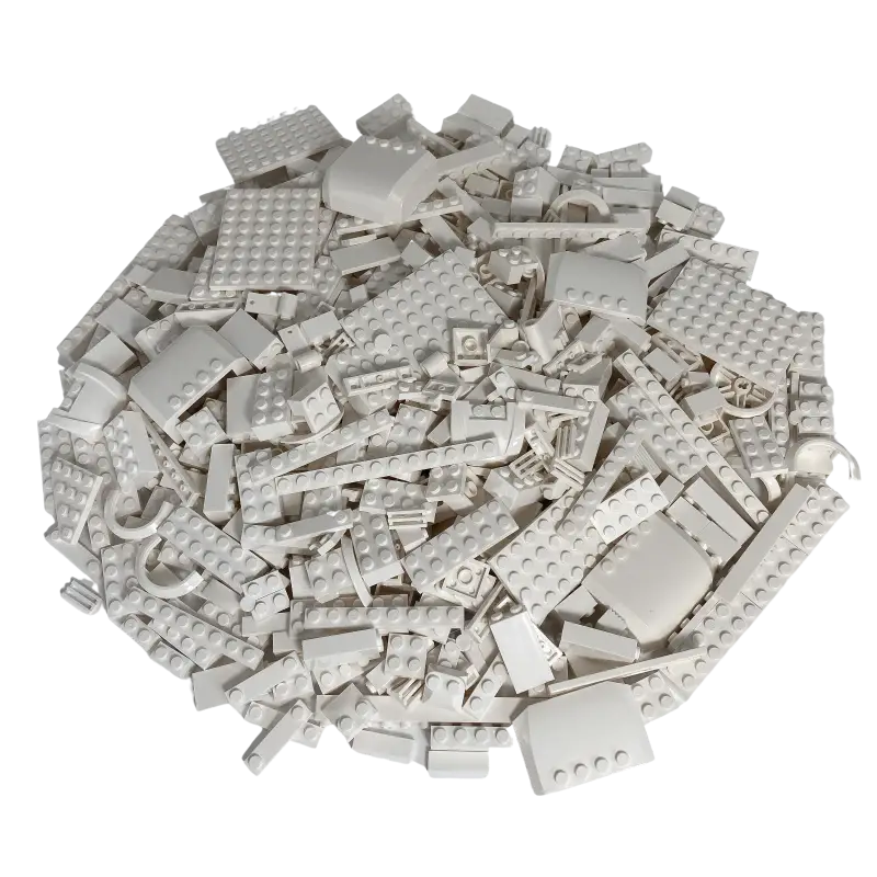 LEGO® Steine Sondersteine Weiß Gemischt NEU! Menge 100x
