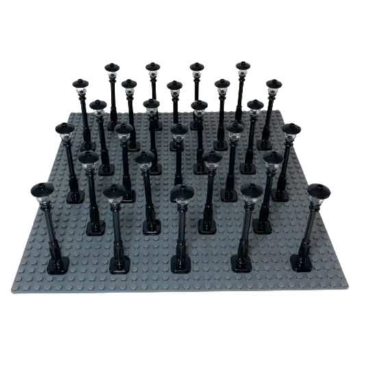 LEGO® Straßenlaternen Laternenpfahl Schwarz - 11062 NEU! Menge 10x