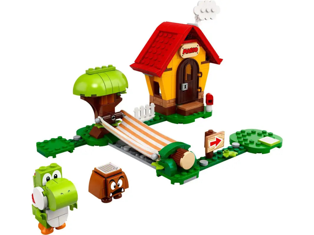 LEGO® Super Mario Abenteuer: Marios Haus & Yoshi Erweiterungsset - 71367 NEU! | Kreatives Spielerlebnis mit 205 Teilen
