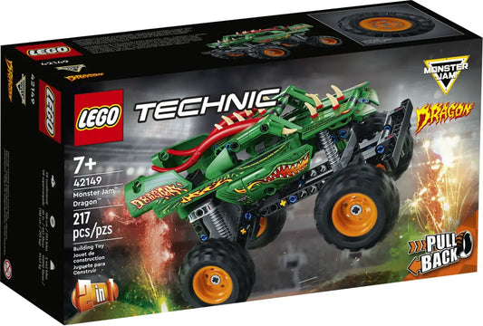 LEGO® Technic Monster Jam™ Dragon™ 42149 - Limitierte Edition für Adrenalin pur! 217 Teile NEU!
