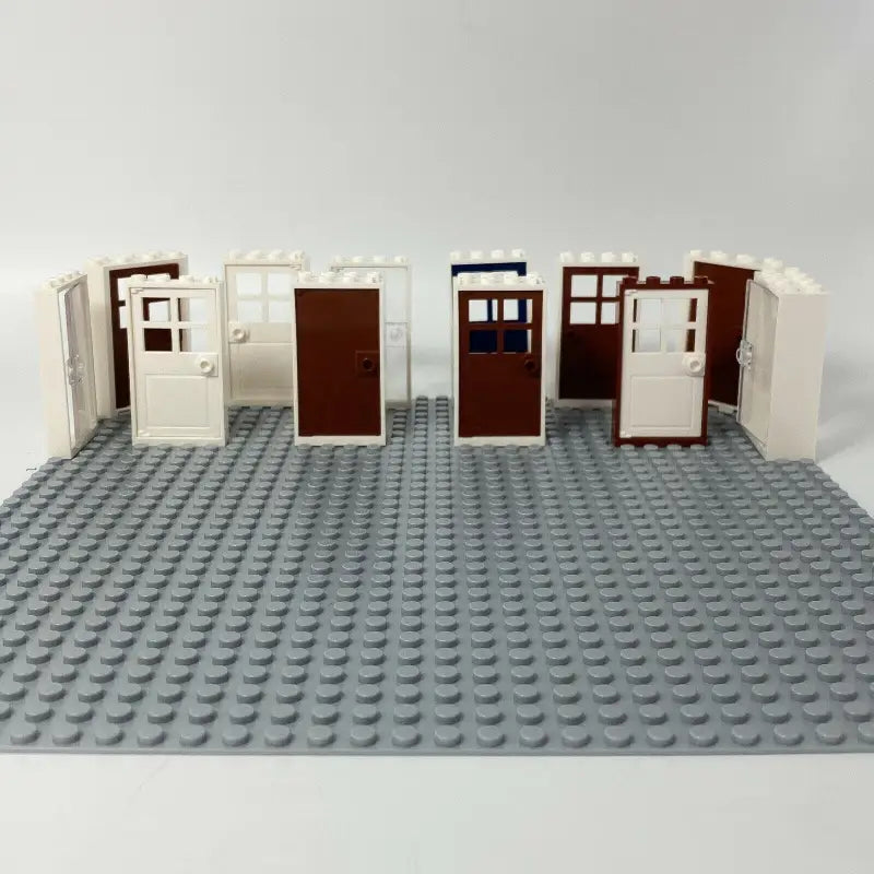 LEGO® Türen Bunt für Haus Gebäude NEU! Menge 10x