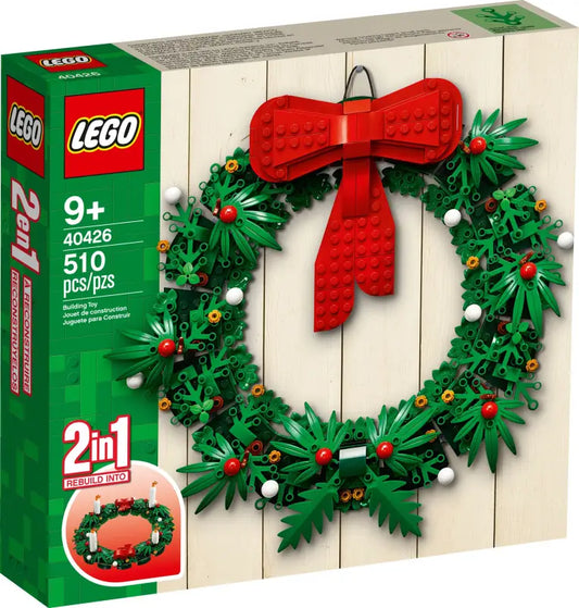 LEGO® Adventskranz 2in1 Türkranz - 40426 NEU! | 510 Teile für festlichen Zauber