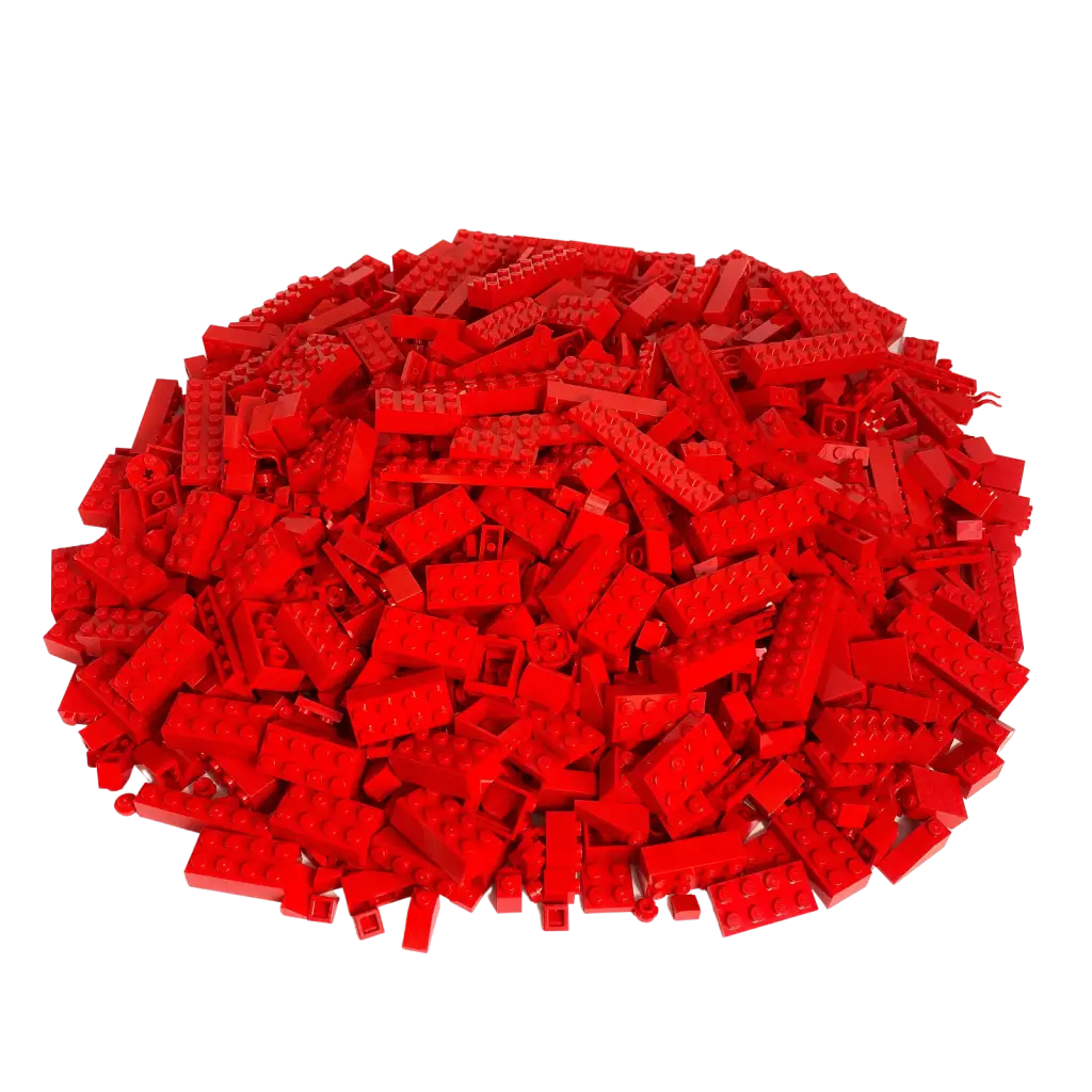 LEGO® Steine Sondersteine Rot Gemischt NEU! Menge 200x