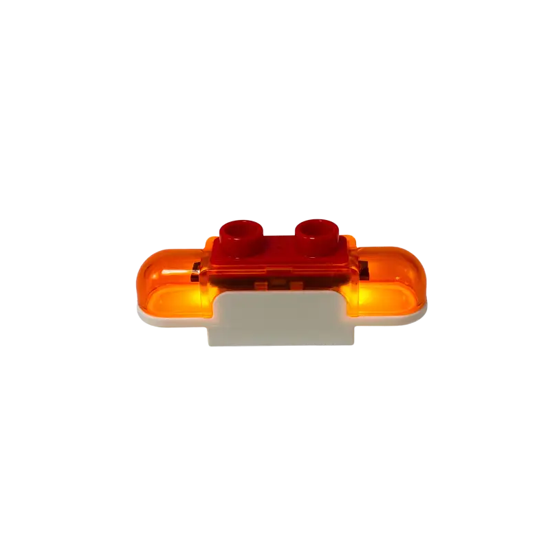 LEGO® DUPLO® Sirene Lichtsteine Baustelle Blinklicht mit Sound NEU!