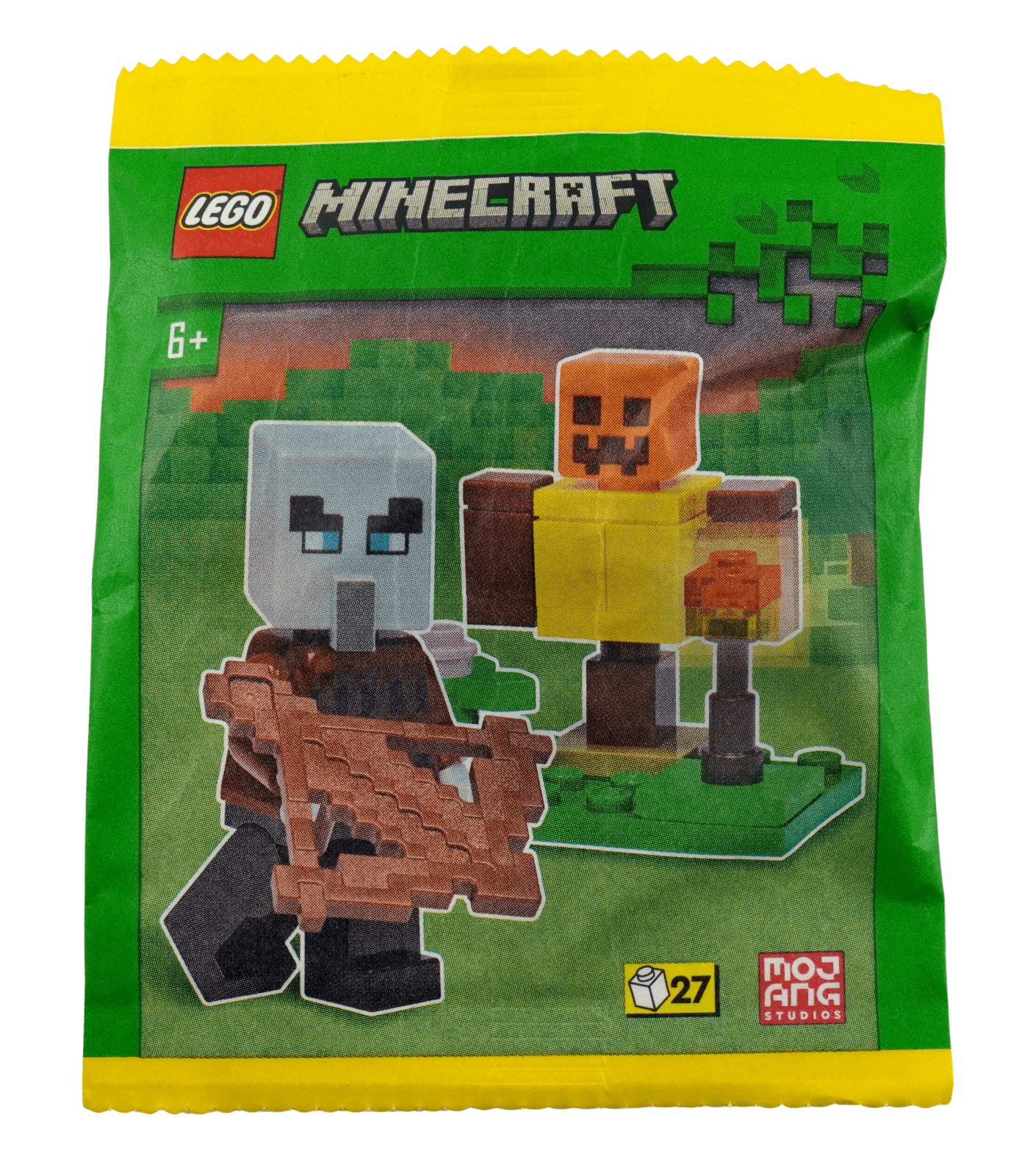 LEGO Minifigur Minecraft Pillager mit Trainingsdummy - 662306 NEU! Menge 1x