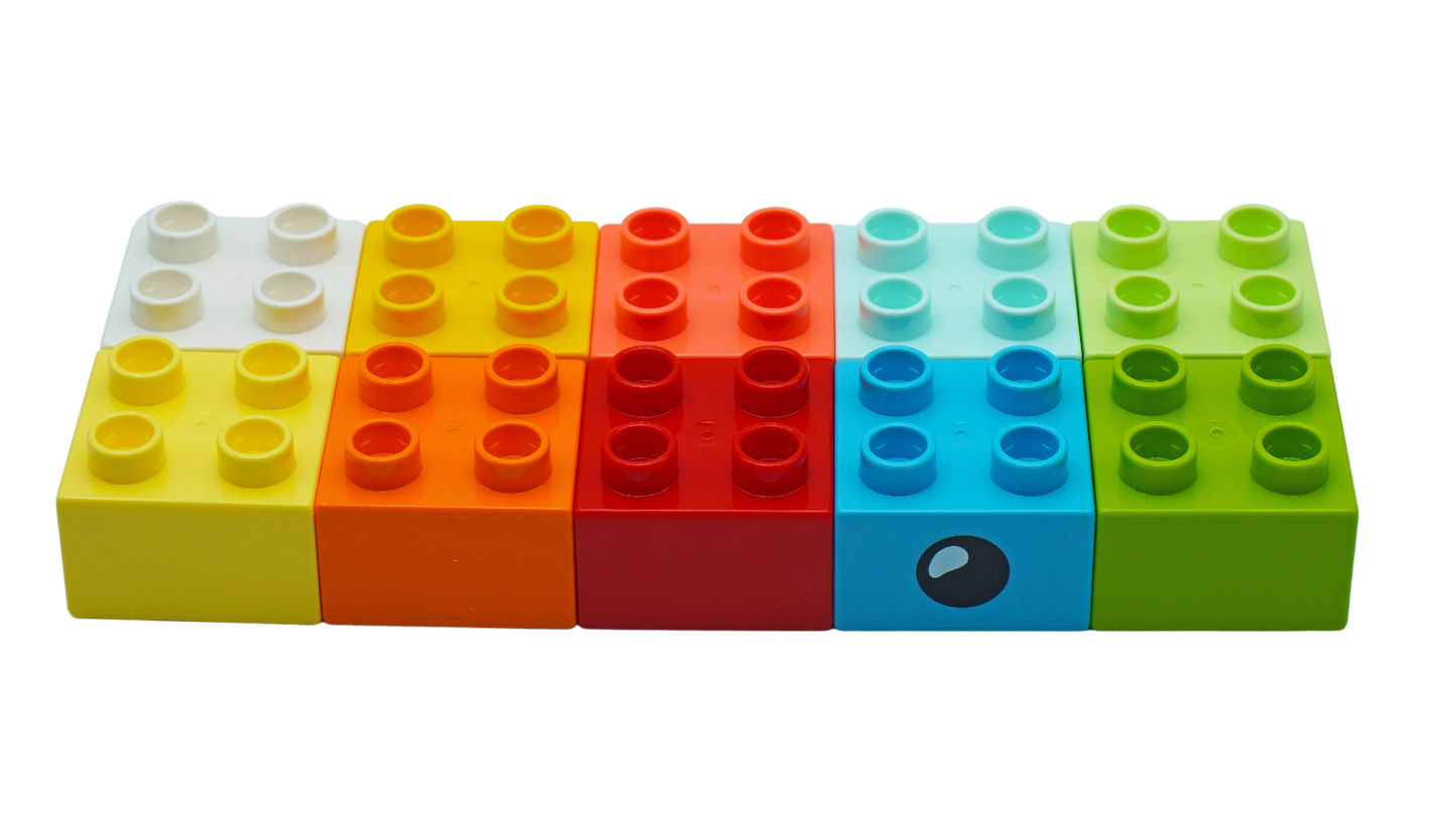 Blocs de construction en briques LEGO® DUPLO® 2x2 blocs de construction de base colorés mélangés - 3437 NOUVEAU ! Quantité 100x 