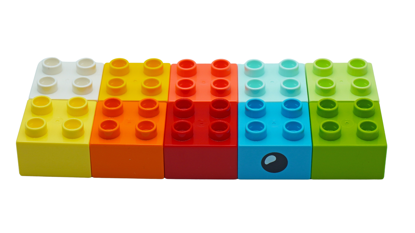 LEGO® DUPLO® 2x2 Steine Bausteine Grundbausteine Bunt Gemischt - 3437 NEU! Menge 100x