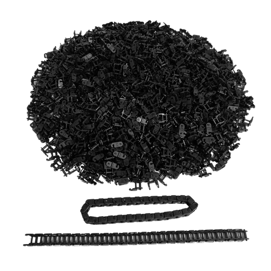 Petits maillons de chaîne LEGO® Technology noirs pour excavatrice et chenille - 3711 NOUVEAU ! Quantité 100x 