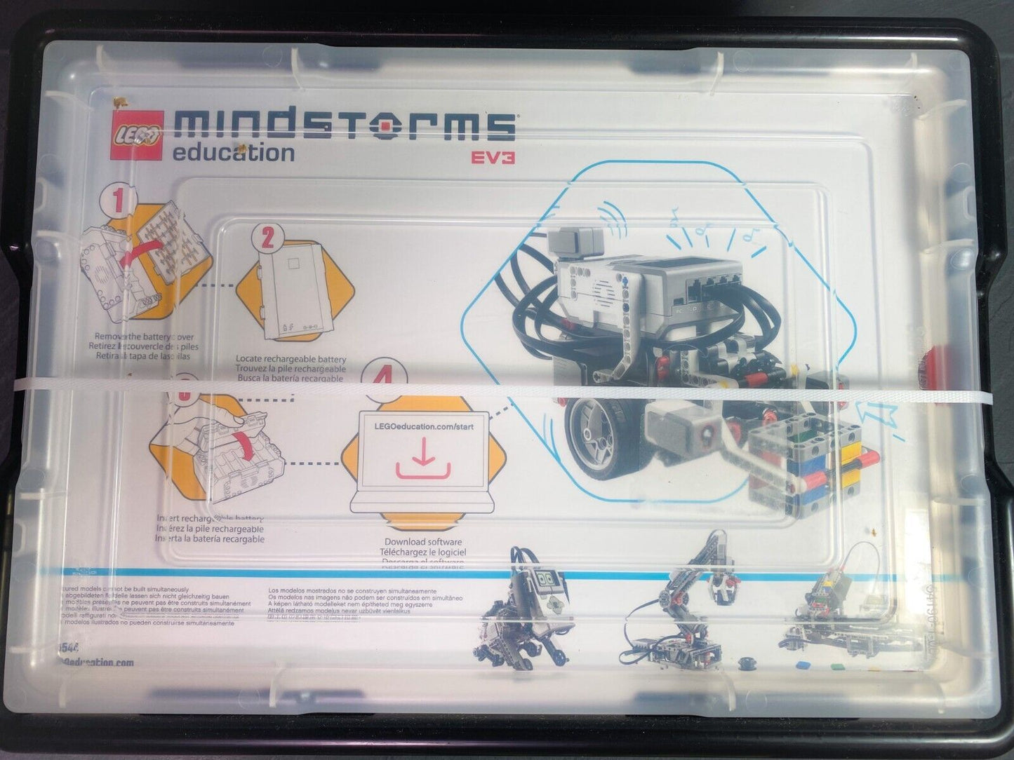 LEGO® Set MINDSTORMS Education EV3-Basis-Set NEU und OVP - 45544 NEU! Teile 541x