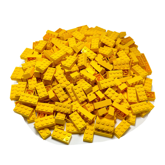 LEGO® 2x4 bricks Hochsteine ​​Yellow - 3001 NEW! Quantity 100x 