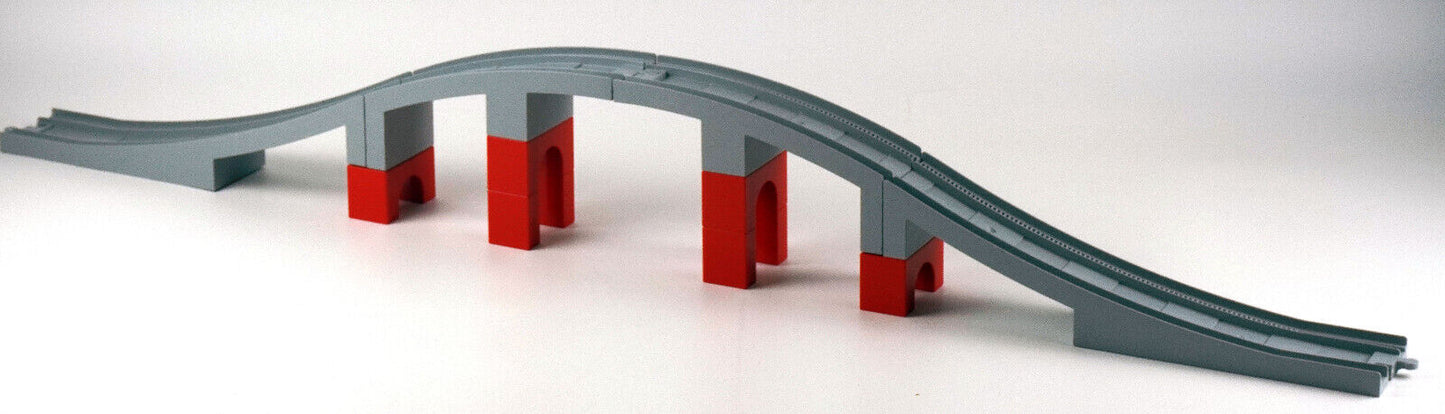 LEGO® DUPLO® Eisenbahnbrücke aus dem Set - 10872 NEU! Teile 12x