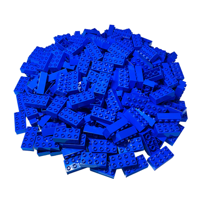 LEGO® DUPLO® 2x4 bricks building blocks basic building blocks blue - 3011 NEW! Quantity 50x 