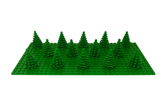 LEGO® Petit arbre sapin pin épicéa vert - 2435 NOUVEAU ! Quantité 10x 