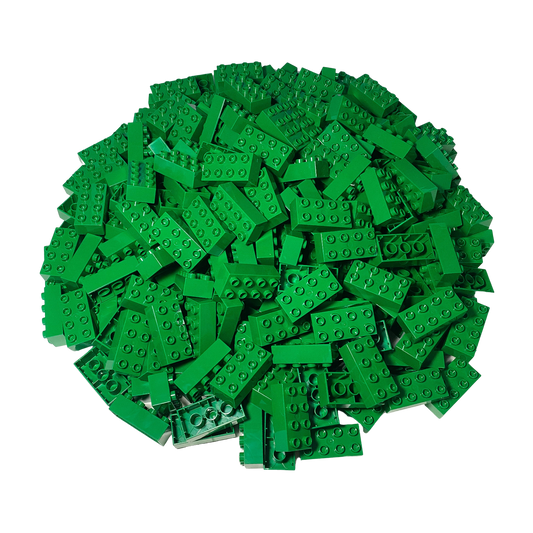 LEGO® DUPLO® 2x4 bricks building blocks basic building blocks green - 3011 NEW! Quantity 25x 