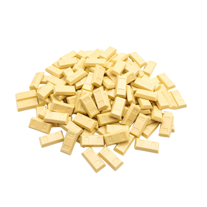 LEGO® 1x2 Fliesen Barren Gold - 3069b NEU! Menge 100x