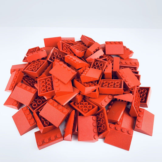 LEGO® 3x4 Dachsteine Dach Rot für Dach - 3297 NEU! Menge 100x