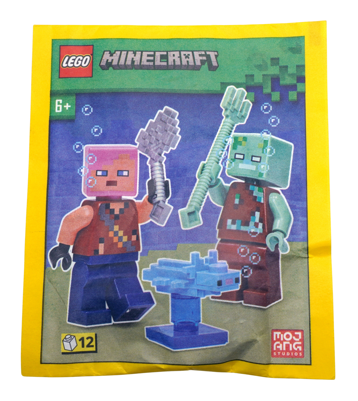 LEGO® Minecraft Abenteurer mit ertrunkenem Zombie und Axolotl - 662303 NEU! Menge 1x