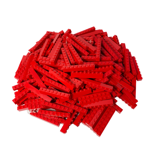 Briques LEGO® 1x8 Hochsteine ​​​​Rouge - 3008 NOUVEAU ! Quantité 50x 