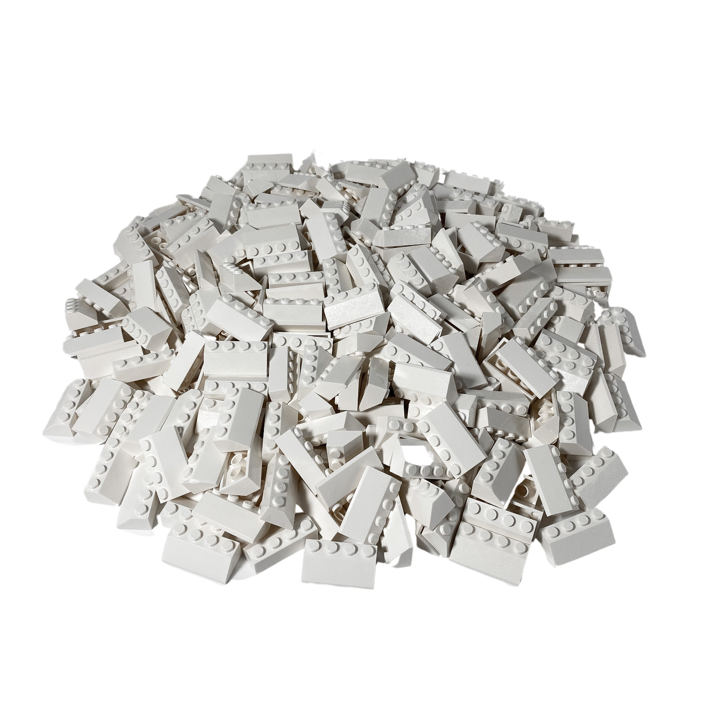 LEGO® 2x4 roof tiles roof white for roof - 3037 NEW! Quantity 500x 