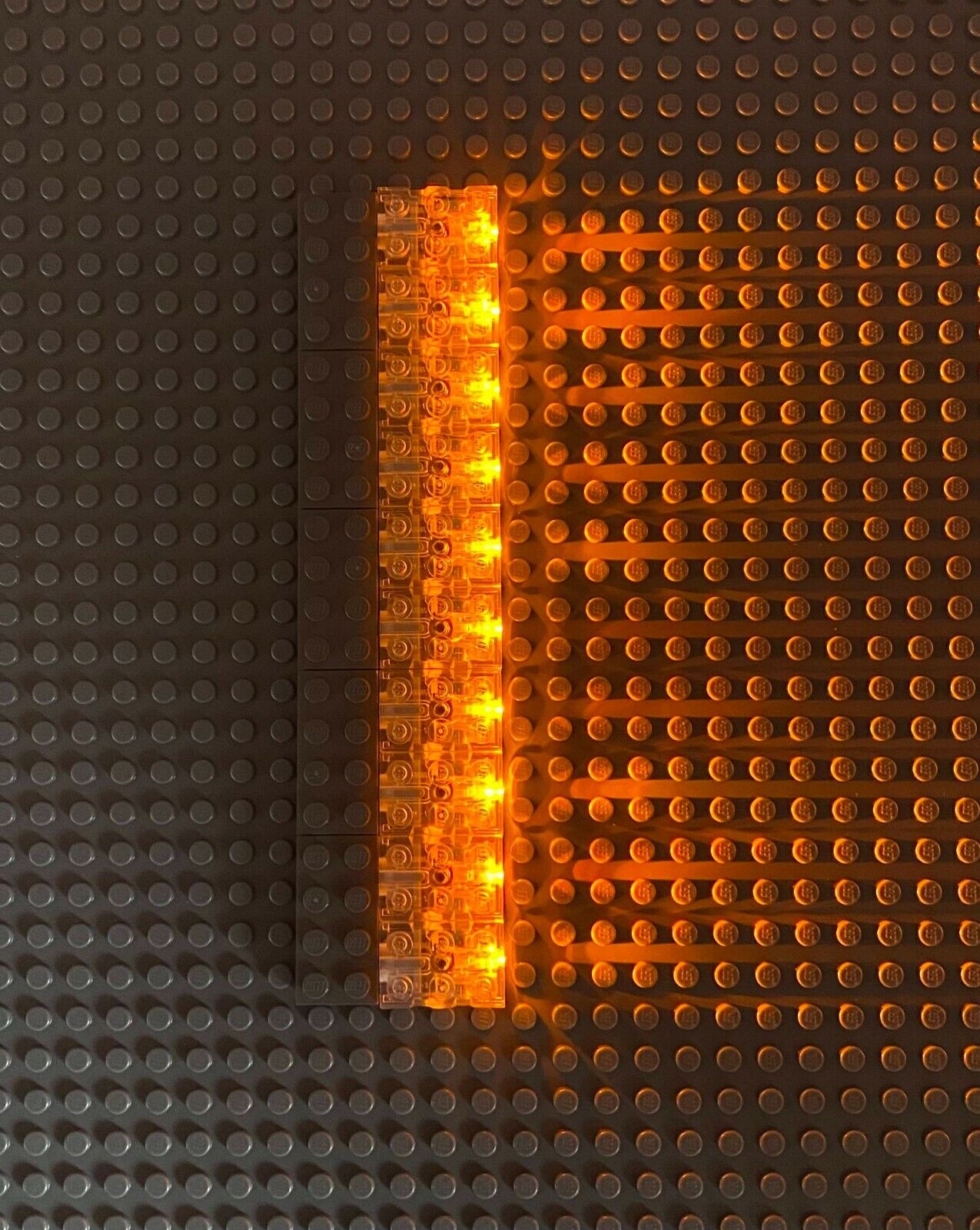 LEGO® 2x3 Lichtsteine Leuchtstein Gelb Orange LED - 54930c02 NEU! Teile 25x
