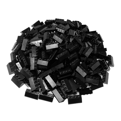 LEGO® 2x4 roof tiles black for roof - 3037 NEW! Quantity 100x 