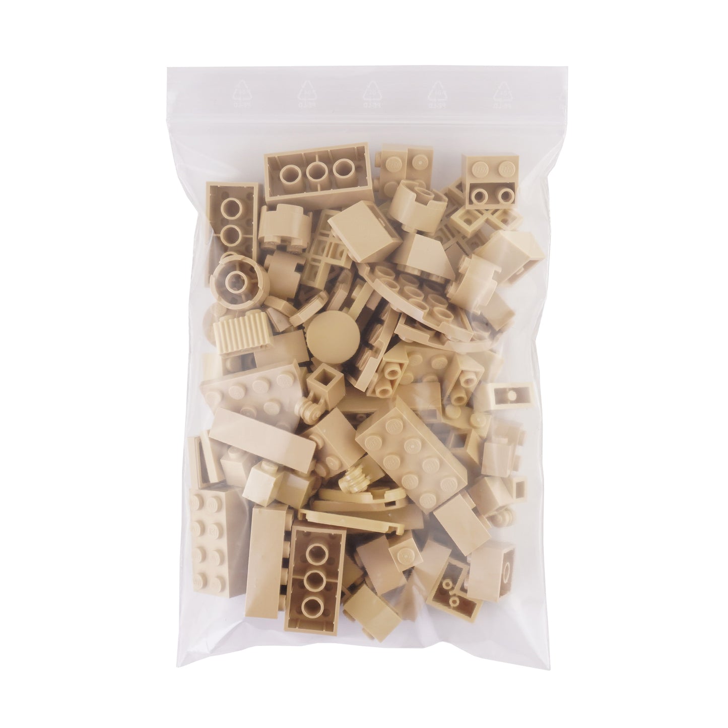 LEGO® Steine Sondersteine Hellbeige Gemischt NEU! Menge 100x