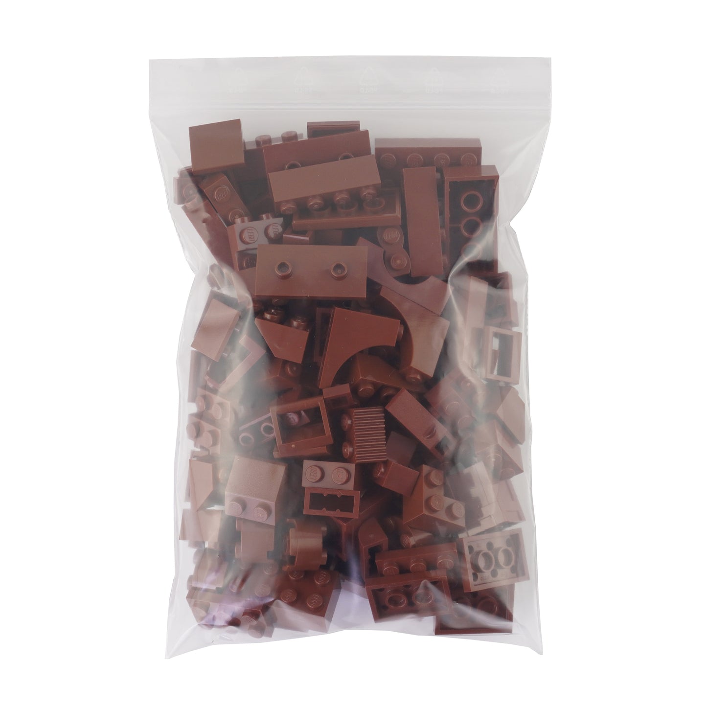 LEGO® bricks special bricks red-brown mixed NEW! Quantity 500x 